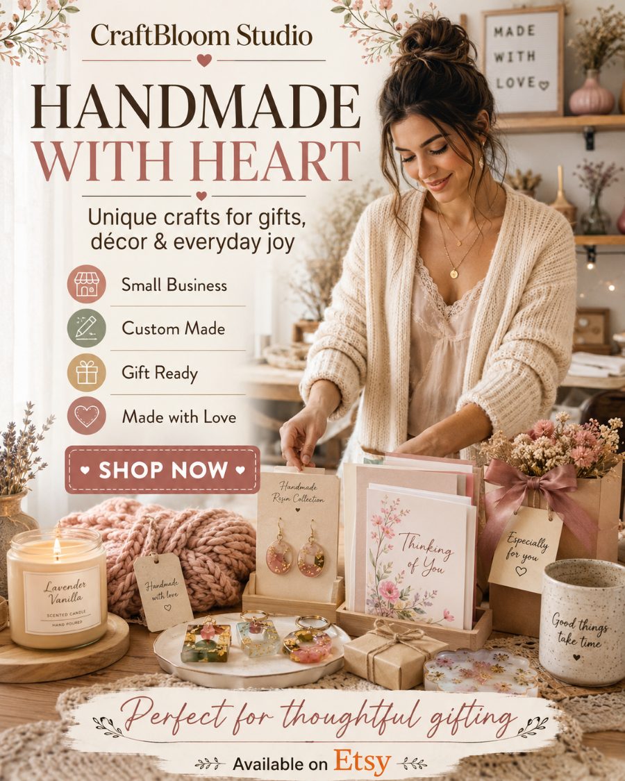 CraftBloom Studio campaign content
